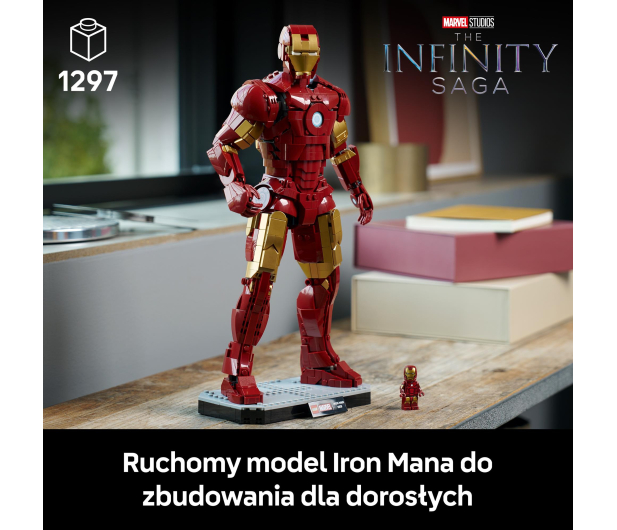 LEGO Marvel 76344 Iron Man Mark 3 — edycja kolekcjonerska - 1473570 - zdjęcie 4